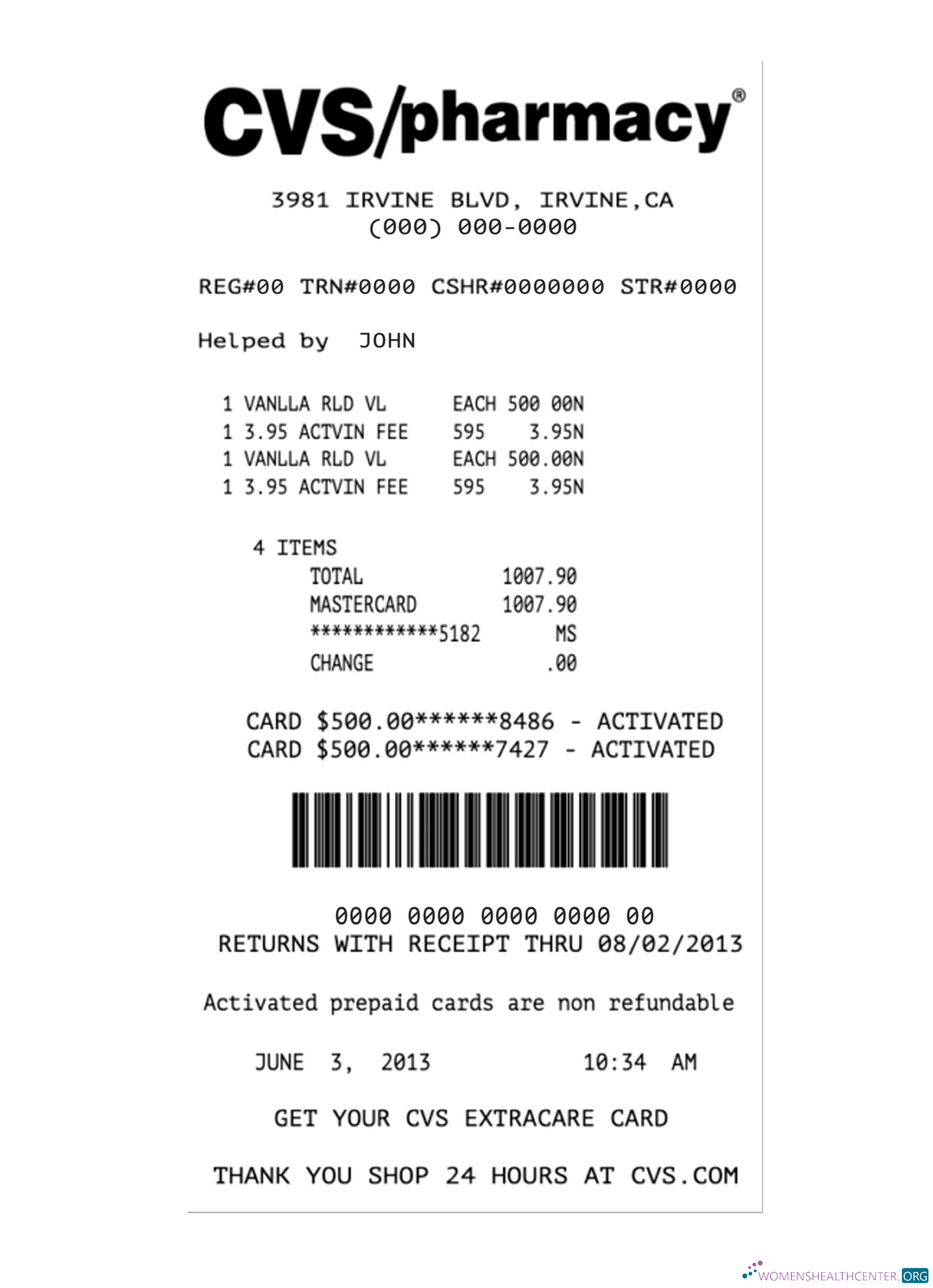 Download CVC pharmacy Photoshop template